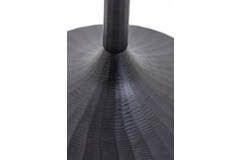 Light & Living Bijzettafel Ø50x60 Cm JANNA Mat Zwart