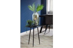 Light & Living Bijzettafel Ø51x60 Cm ENVIRA Zink