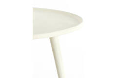 Light & Living Bijzettafel Ø59x41 Cm BABINA Crème