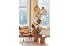 Light & Living Deco Box Ø18x17 5 Cm CALDRAS Bruin