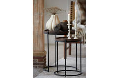 Light & Living Deco Box Ø18x17 5 Cm CALDRAS Bruin