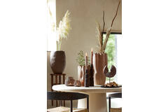 Light & Living Eettafel Ø140x76 Cm KULONA Beige