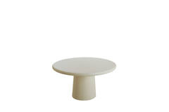 Light & Living Eettafel Ø140x76 Cm KULONA Beige