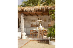 Light & Living Eettafel Ø140x76 Cm KULONA Crème