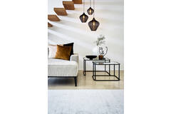 Light & Living Hanglamp Ø20x22 Cm ALVARO Mat Zwart