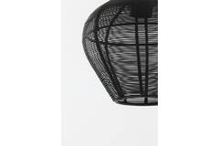Light & Living Hanglamp Ø20x22 Cm ALVARO Mat Zwart