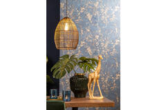 Light & Living Hanglamp Ø23x31 Cm MEYA Zwart-goud