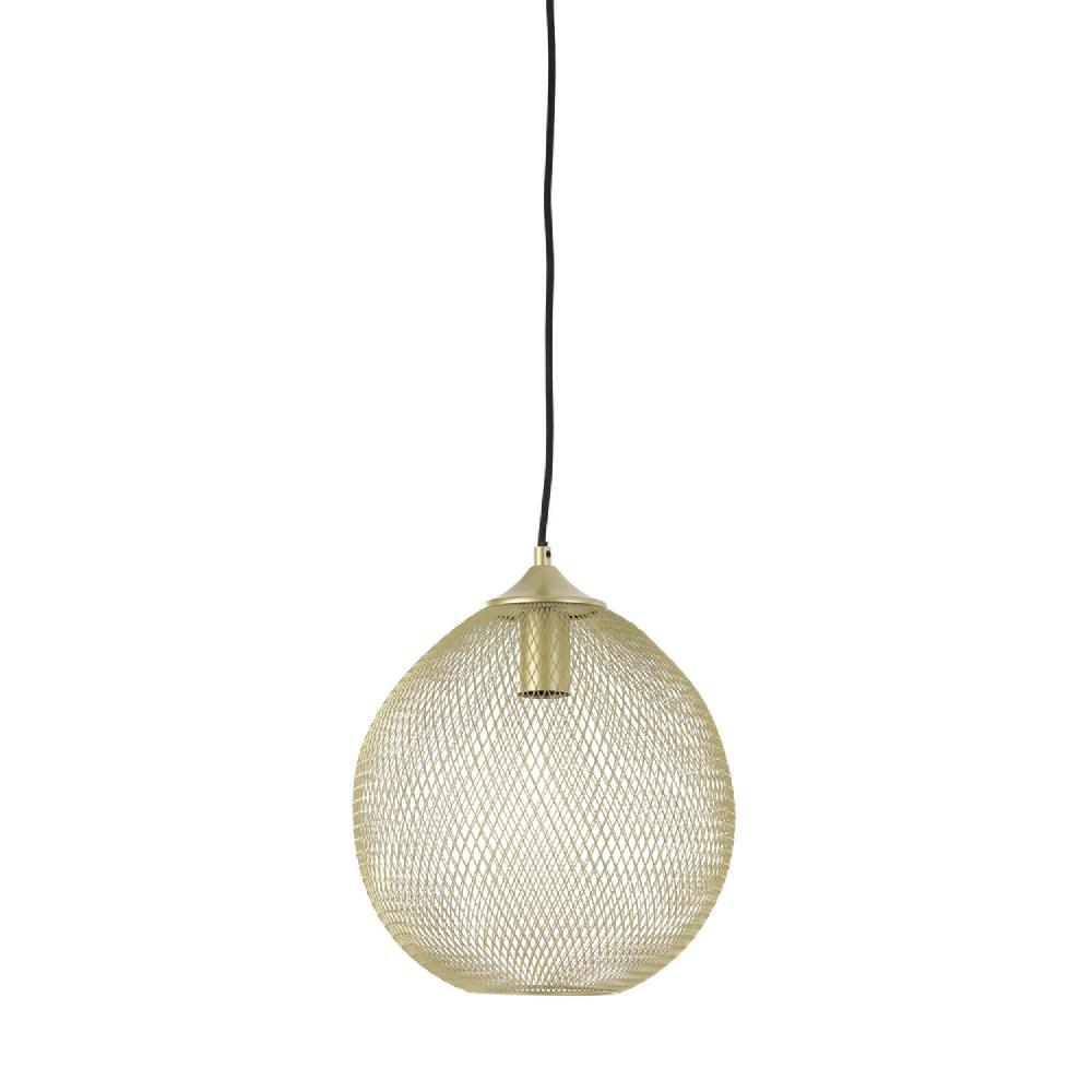 light & living Hanglamp Ø30x35 cm MOROC goud