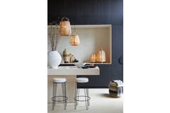 light & living Hanglamp Ø32x44 cm JACINTO naturel