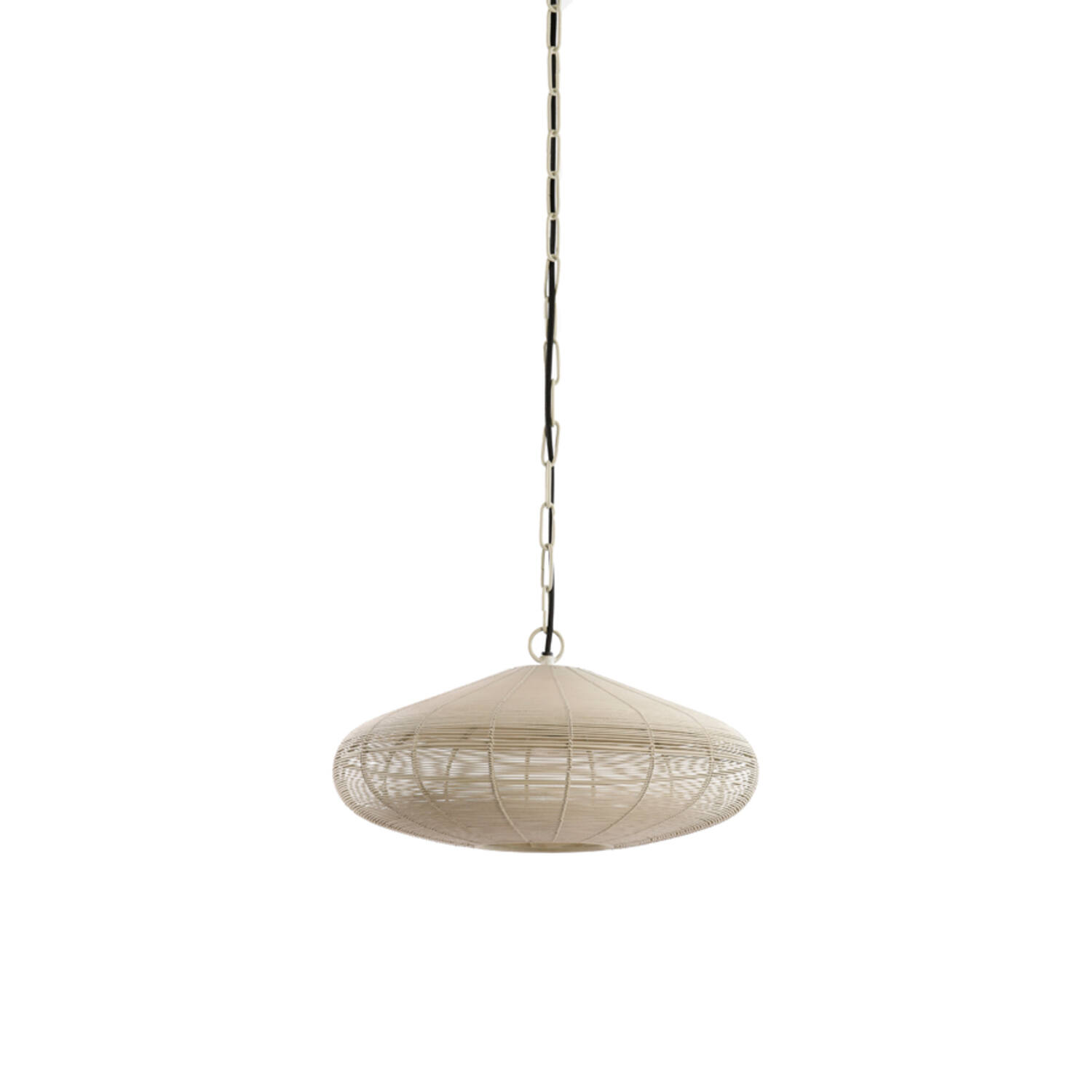 light & living Hanglamp Ø40x18 cm BAHOTO mat crème