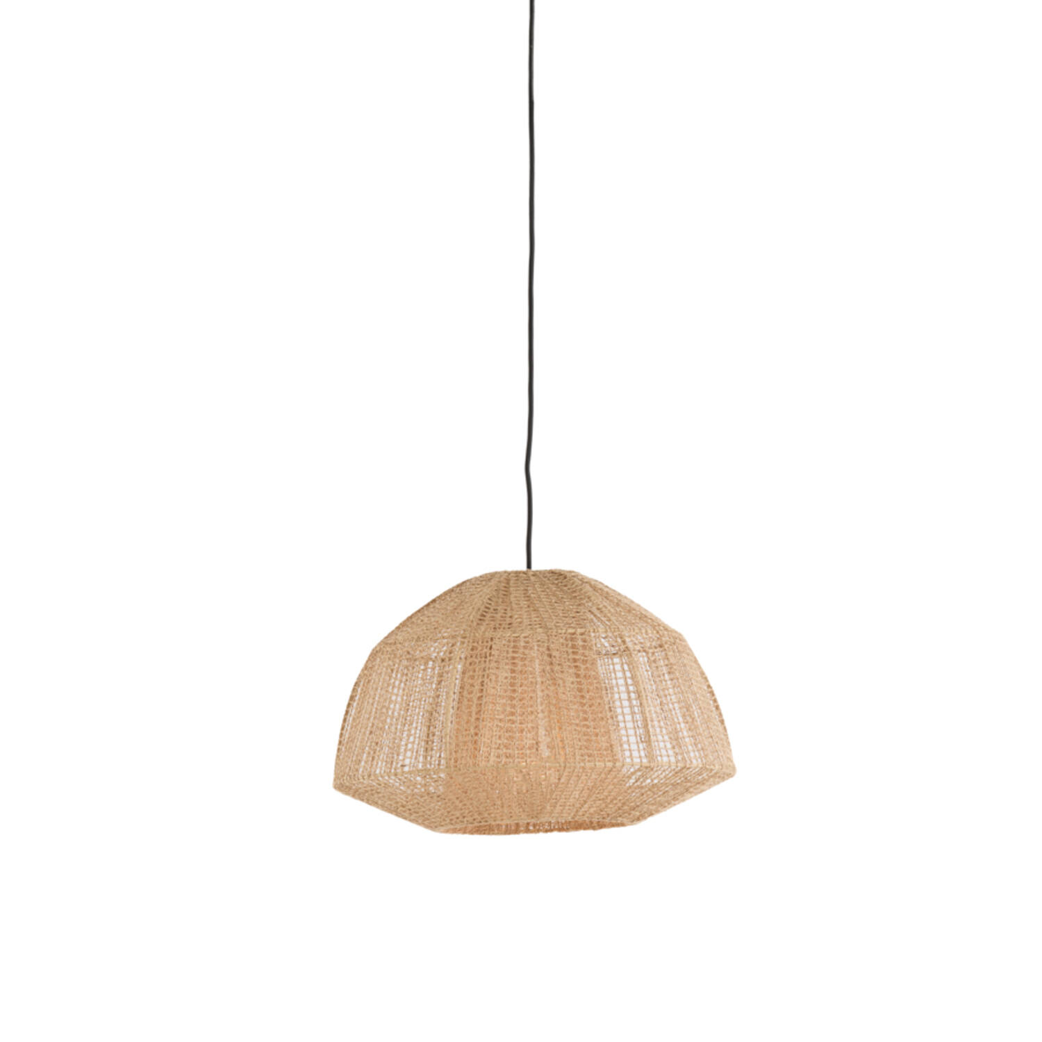 light & living Hanglamp Ø40x25 cm MACUL jute naturel