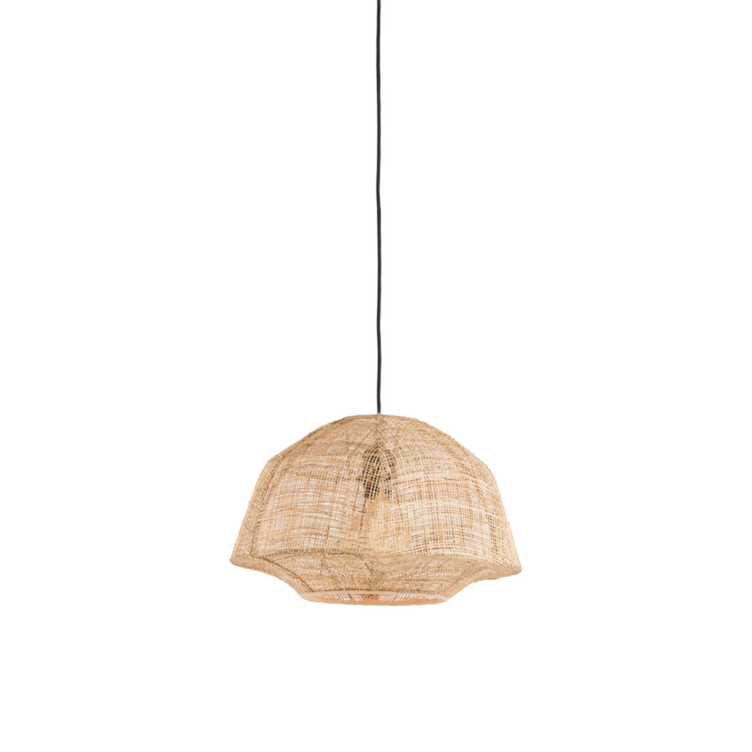 light & living Hanglamp Ø40x25 cm MACUL jute naturel