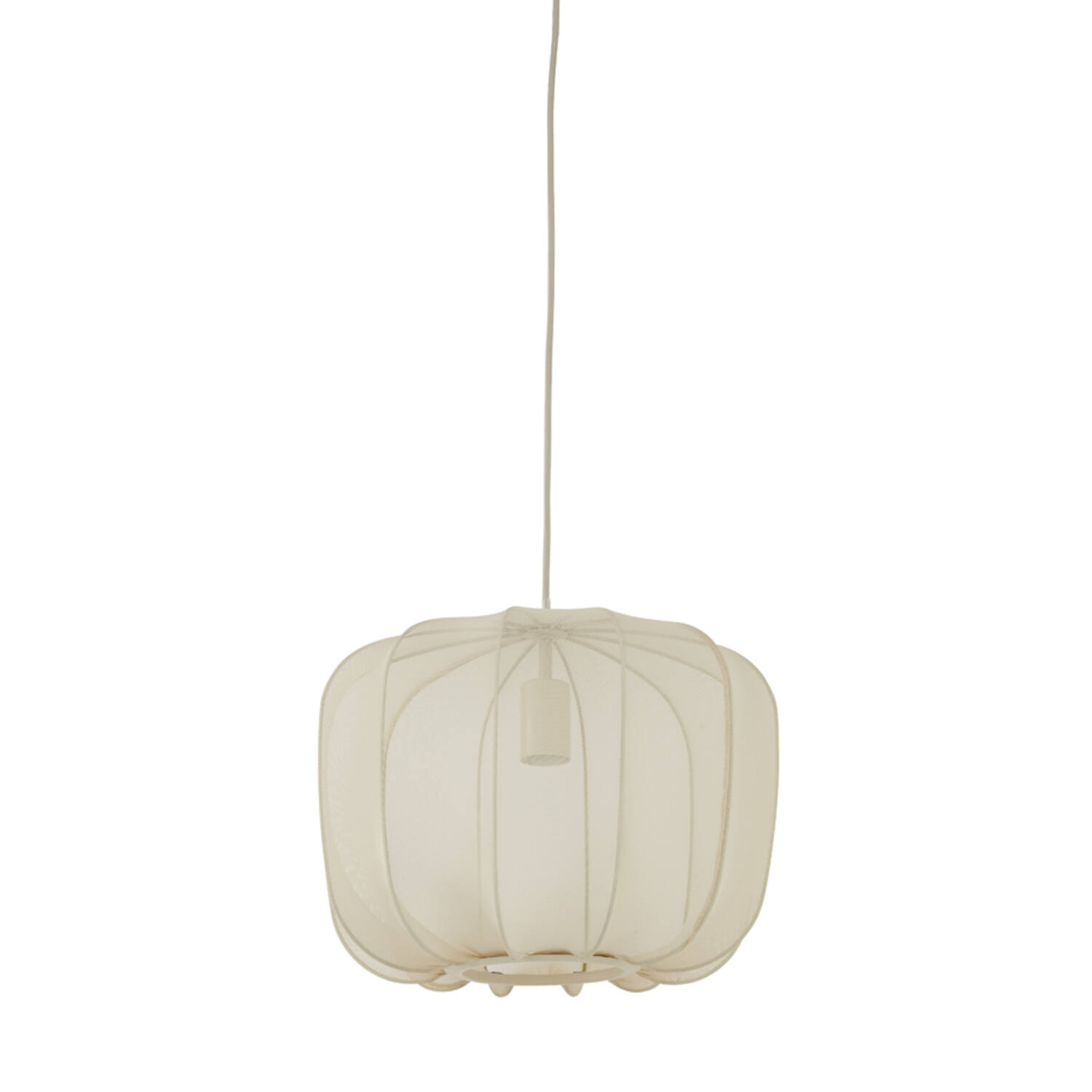 light & living Hanglamp Ø40x30 cm PLUMERIA zand