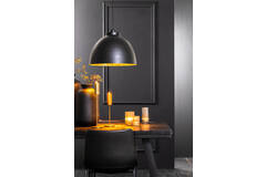 Light & Living Hanglamp Ø45x32 Cm KYLIE Zwart-goud