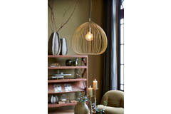 Light & Living Hanglamp Ø45x45 Cm RILANA Licht Goud