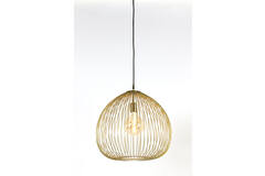 Light & Living Hanglamp Ø45x45 Cm RILANA Licht Goud