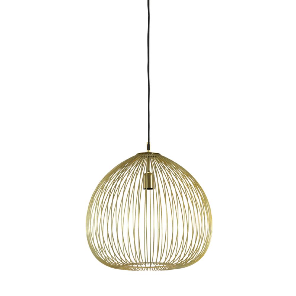 light & living Hanglamp Ø45x45 cm RILANA licht goud