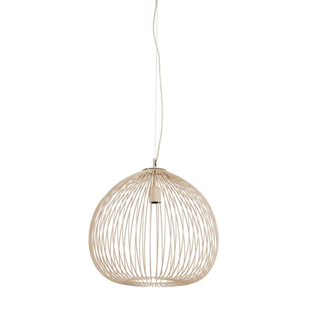 light & living Hanglamp Ø45x45 cm RILANA mat beige