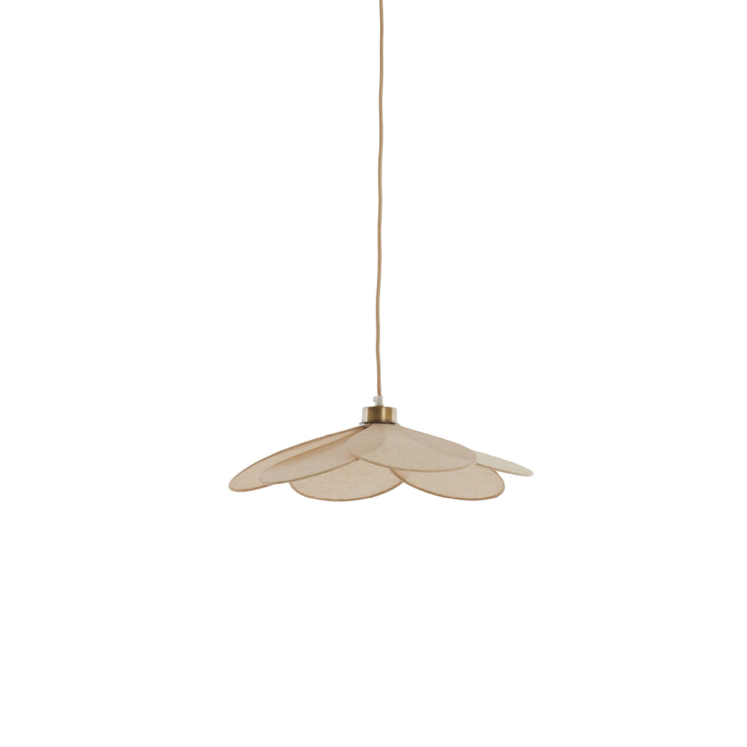 Light & Living Hanglamp Ø46x13 Cm FYANO Zand