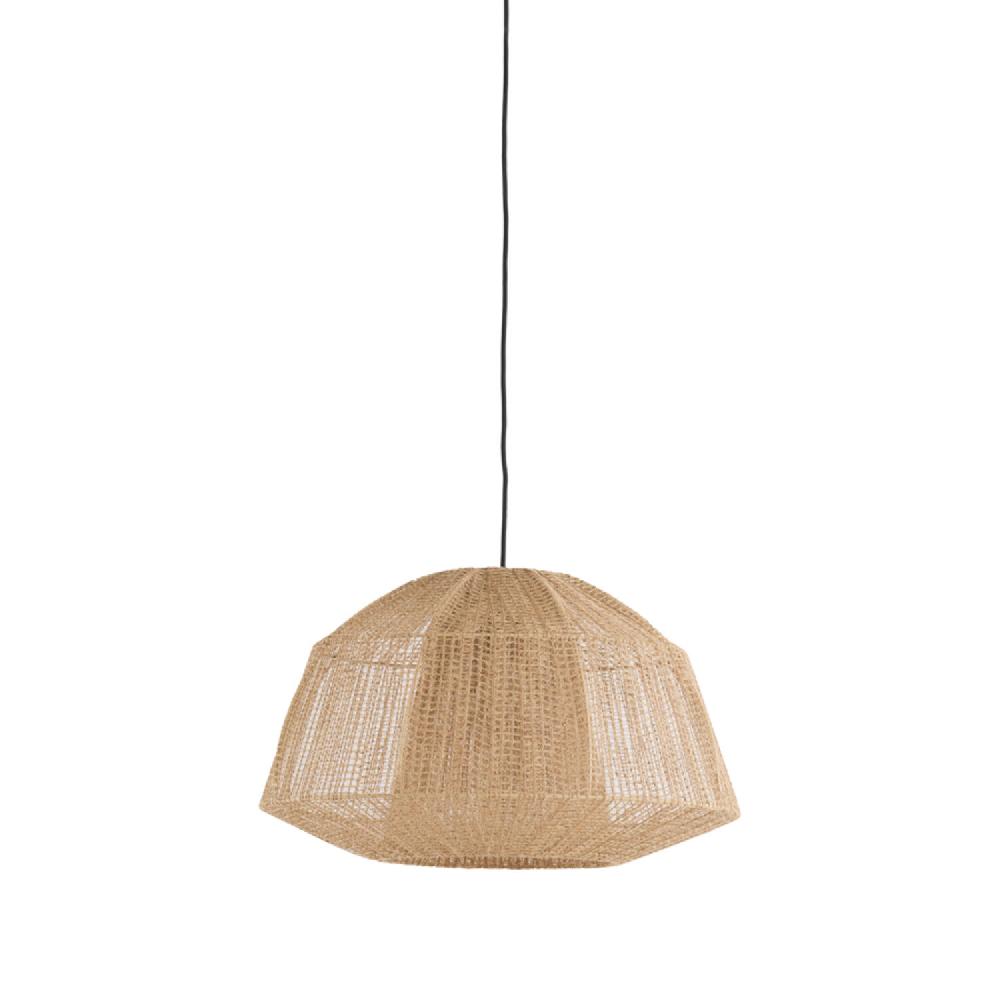 light & living Hanglamp Ø50x31 cm MACUL jute naturel