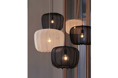 Light & Living Hanglamp Ø50x37 5 Cm PLUMERIA Zwart