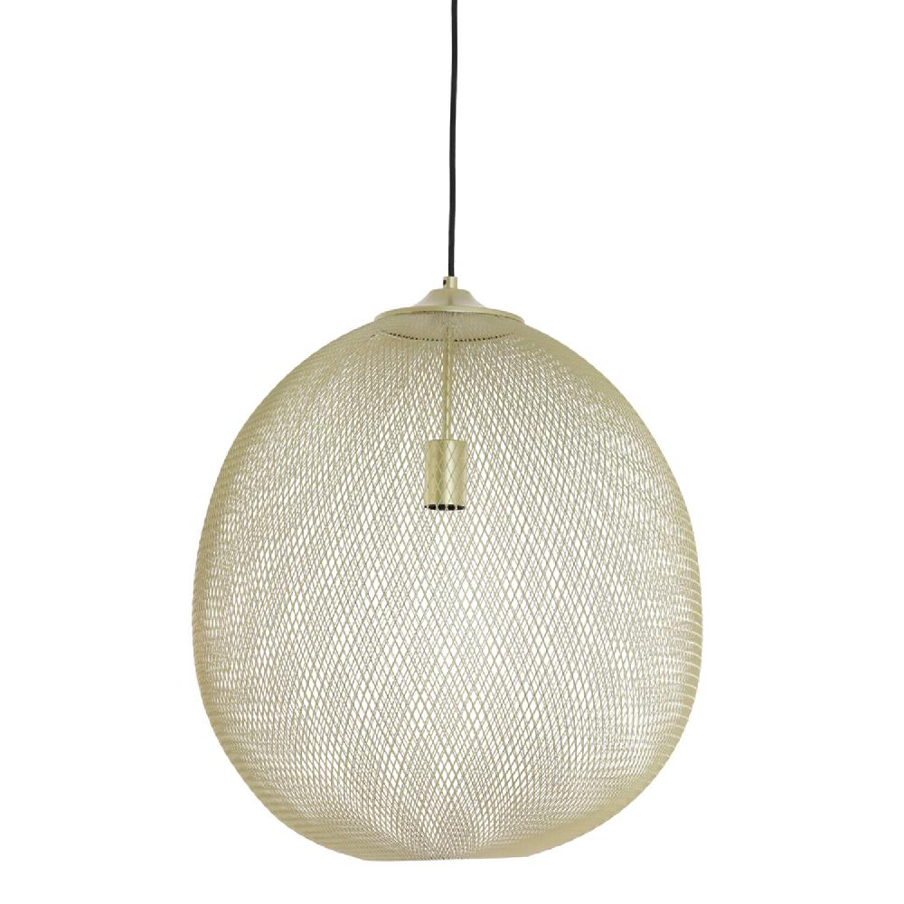 light & living Hanglamp Ø50x58 cm MOROC goud