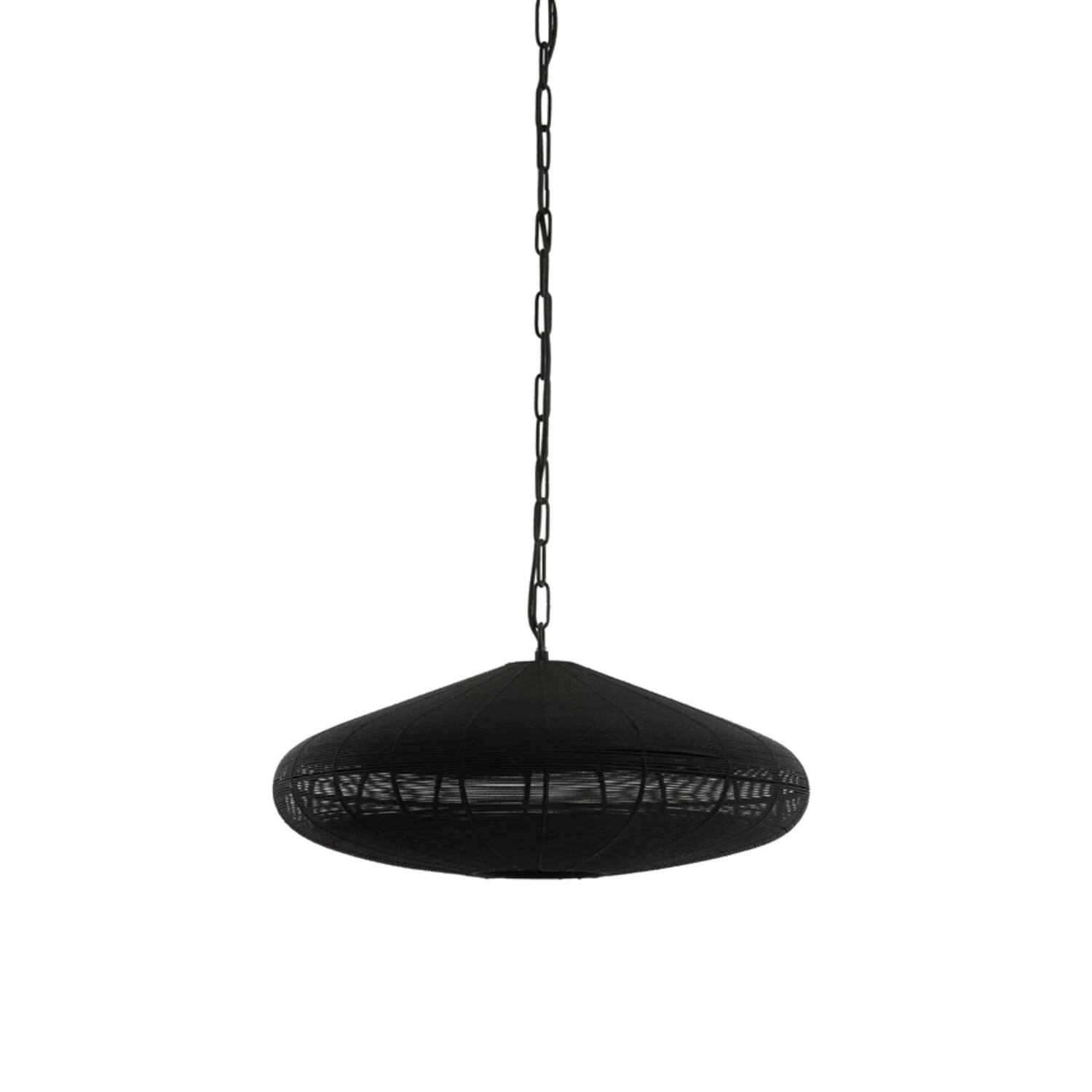 light & living Hanglamp Ø51x20 cm BAHOTO mat zwart