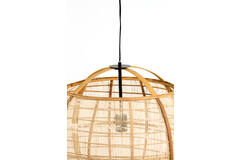 Light & Living Hanglamp Ø58x59 Cm REEVA Linnen Beige