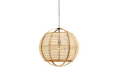 light & living Hanglamp Ø58x59 cm REEVA linnen beige