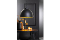 Light & Living Hanglamp Ø60x42 Cm KYLIE Zwart-goud