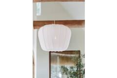 Light & Living Hanglamp Ø60x45 Cm ZUBEDO Crème