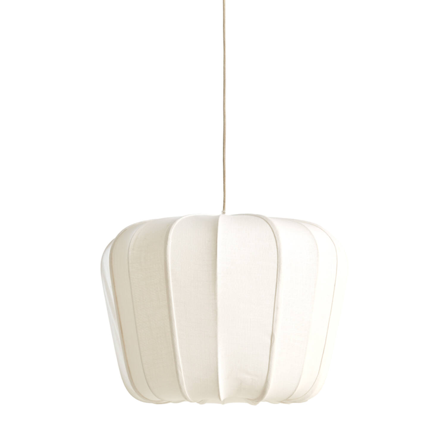 light & living Hanglamp Ø60x45 cm ZUBEDO crème