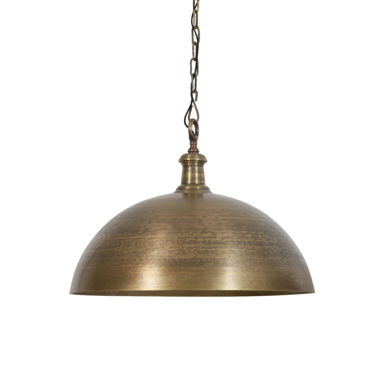 light & living Hanglamp Ø70x62 cm DEMI ruw oud brons