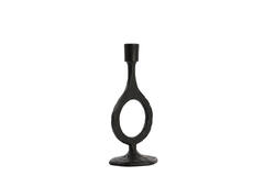 Light & Living Kandelaar Ø10x25 Cm LAREDO Mat Zwart