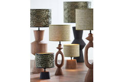 Light & Living Kap Cilinder 20-20-15 Cm CHICA Groen