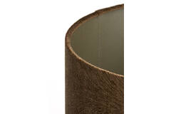 Light & Living Kap Cilinder 20-20-15 Cm LUBIS Bruin