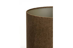 Light & Living Kap Cilinder 20-20-15 Cm LUBIS Bruin