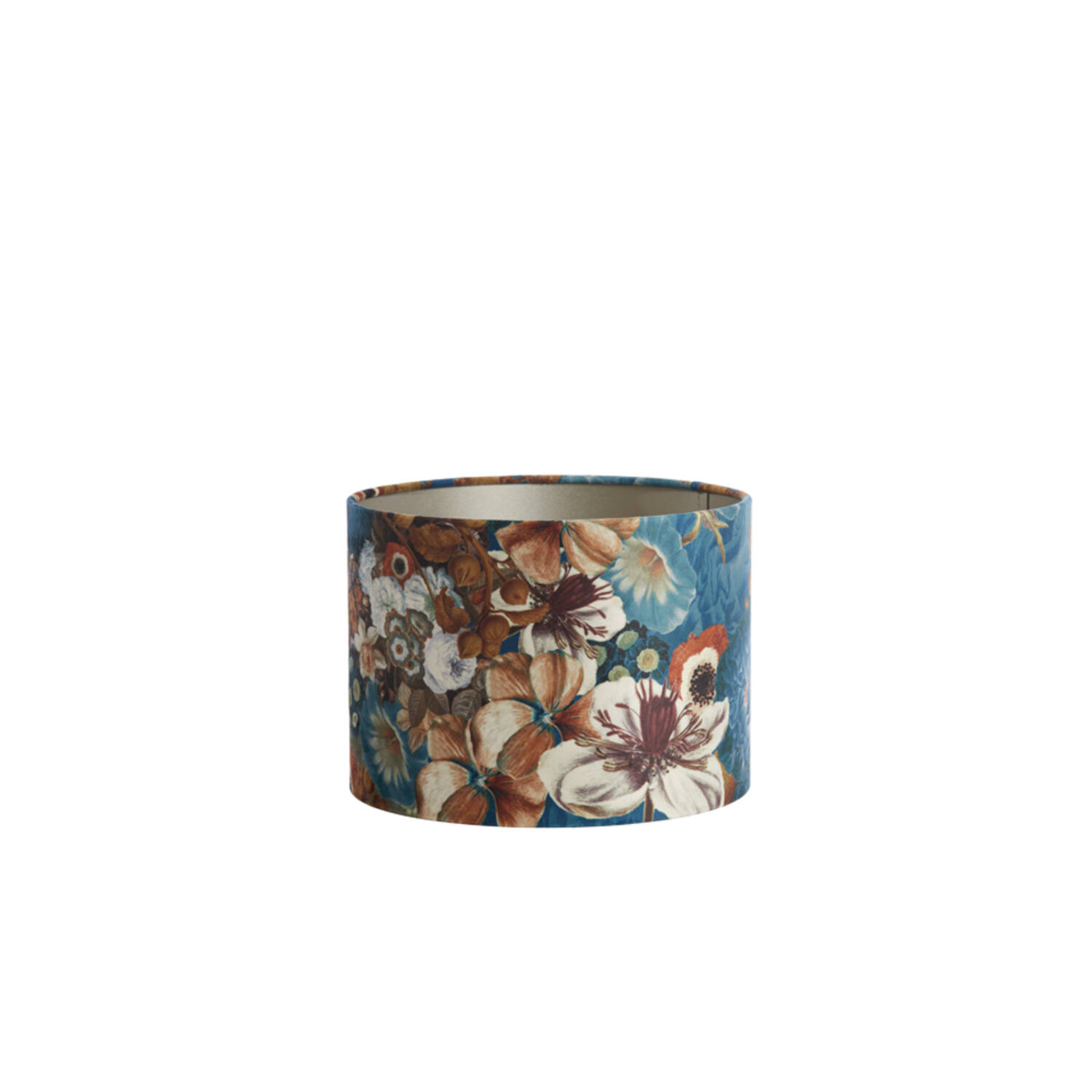 light & living Kap cilinder 25-25-18 cm BLOOM blauw