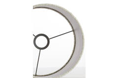 Light & Living Kap Cilinder 25-25-18 Cm BOLERO Wit