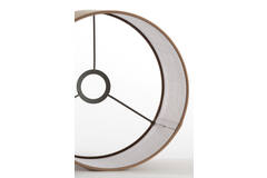 Light & Living Kap Cilinder 25-25-18 Cm CADEN Beige