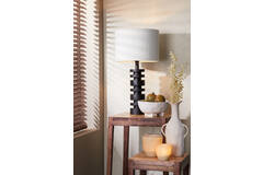 Light & Living Kap Cilinder 30-30-21 Cm BOLERO Wit