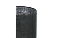 Light & Living Kap Cilinder 30-30-21 Cm SENDAI Zwart