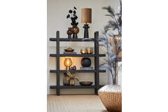 Light & Living Kap Cilinder 30-30-42 Cm PRAYA Bruin