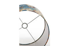 Light & Living Kap Cilinder 40-40-30 Cm BLOOM Blauw