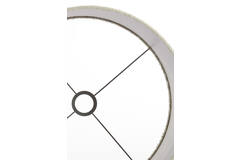 Light & Living Kap Cilinder 40-40-30 Cm BOLERO Wit