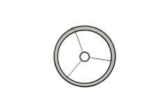 Light & Living Kap Cilinder 40-40-30 Cm LUBIS Grijs