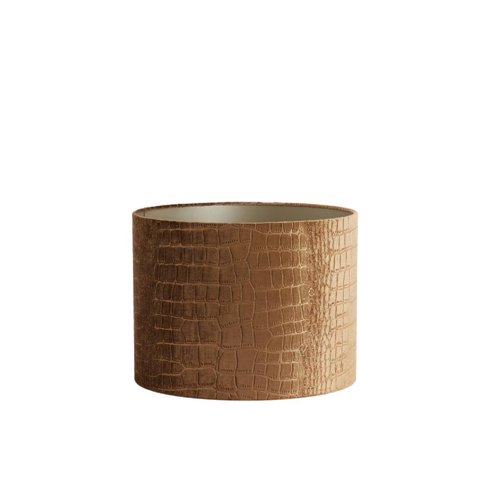 light & living Kap cilinder 40-40-30 cm PRAYA bruin