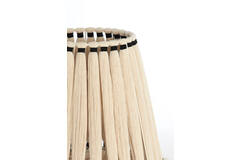 Light & Living Kap Drum Ø41x42 Cm LOA Crème+zwart