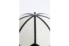 Light & Living Kap Ø35x28 Cm SULINA Linnen Wit+zwart