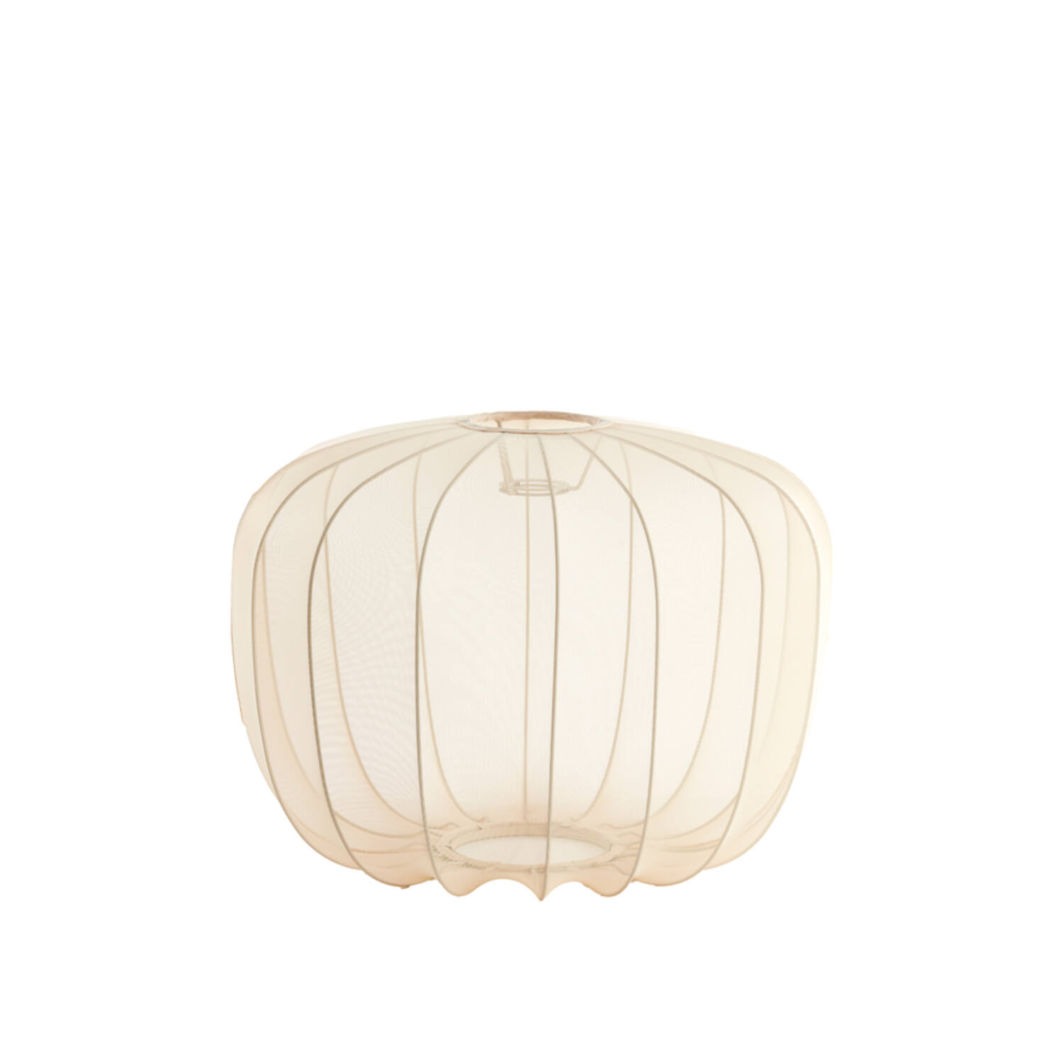 light & living Kap Ø40x30 cm PLUMERIA zand